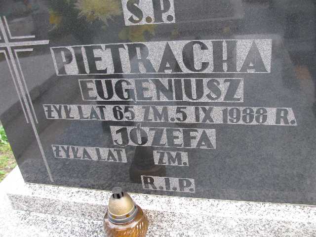 Grób Eugeniusz Pietracha
