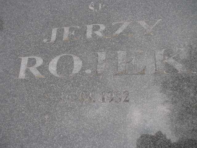 Jerzy Rojek 1932 Sosnowiec św. Barbary - Grobonet - Wyszukiwarka osób pochowanych
