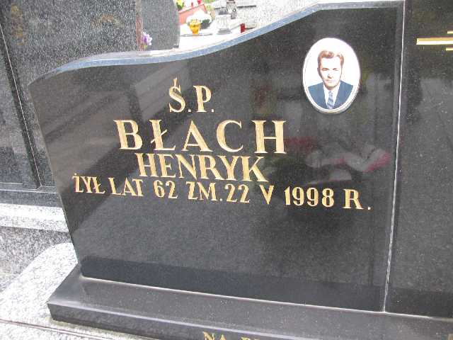 Henryk Błach Sosnowiec św. Barbary - Grobonet - Wyszukiwarka osób pochowanych