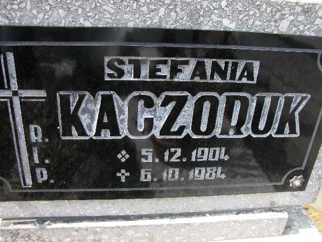 Marianna Kaczoruk 1934 Sosnowiec św. Barbary - Grobonet - Wyszukiwarka osób pochowanych