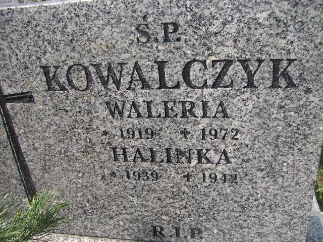 Halina Kowalczyk 1939 Sosnowiec św. Barbary - Grobonet - Wyszukiwarka osób pochowanych