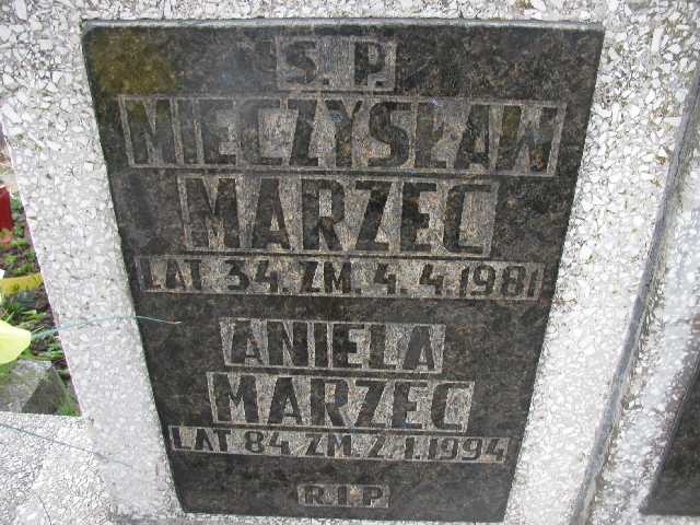 Mieczysław Marzec Sosnowiec św. Barbary - Grobonet - Wyszukiwarka osób pochowanych