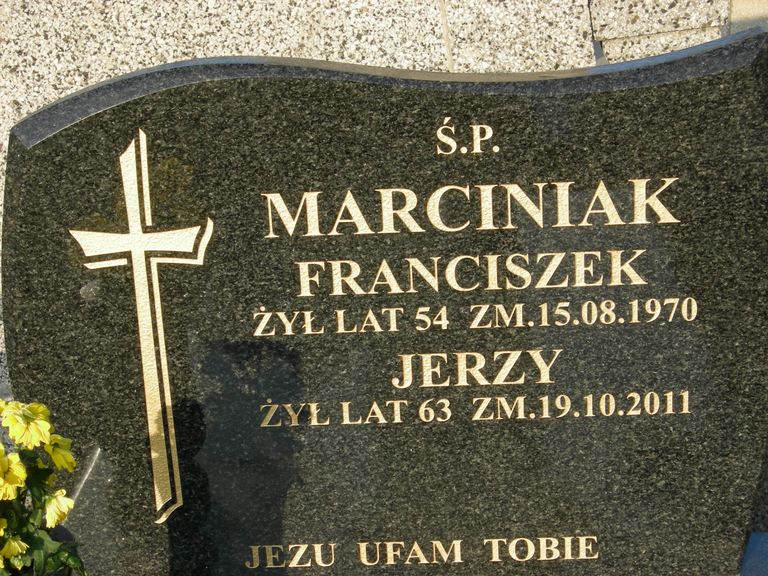 Franciszek Marciniak Sosnowiec św. Barbary - Grobonet - Wyszukiwarka osób pochowanych