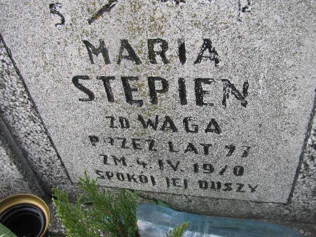 Maria Stępień Sosnowiec św. Barbary - Grobonet - Wyszukiwarka osób pochowanych