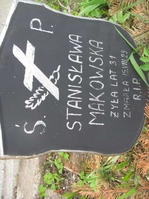 Stanisława Makowska Sosnowiec św. Barbary - Grobonet - Wyszukiwarka osób pochowanych