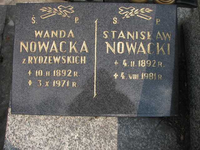 Wanda Nowacka 1892 Sosnowiec św. Barbary - Grobonet - Wyszukiwarka osób pochowanych