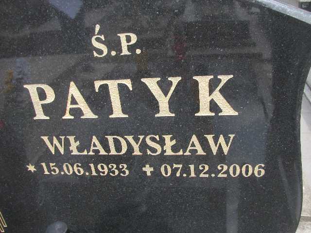 Władysława Patyk 1908 Sosnowiec św. Barbary - Grobonet - Wyszukiwarka osób pochowanych
