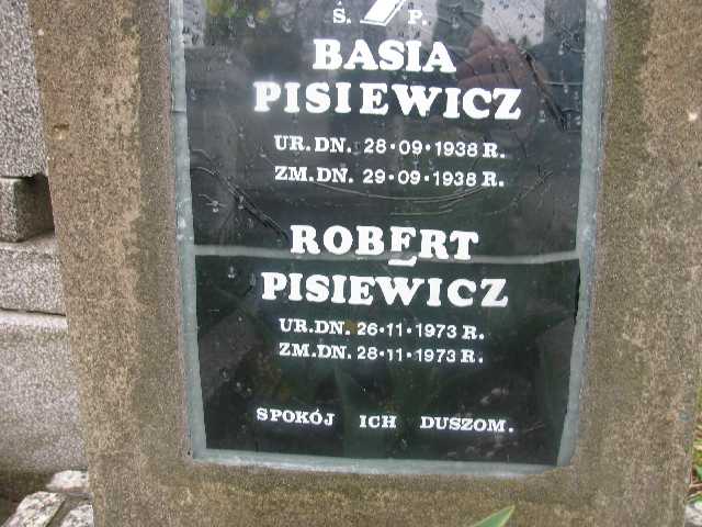 Barbara Pisiewicz 1938 Sosnowiec św. Barbary - Grobonet - Wyszukiwarka osób pochowanych