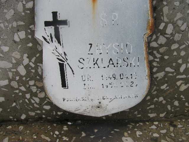 Zbigniew Szklarski 1949 Sosnowiec św. Barbary - Grobonet - Wyszukiwarka osób pochowanych