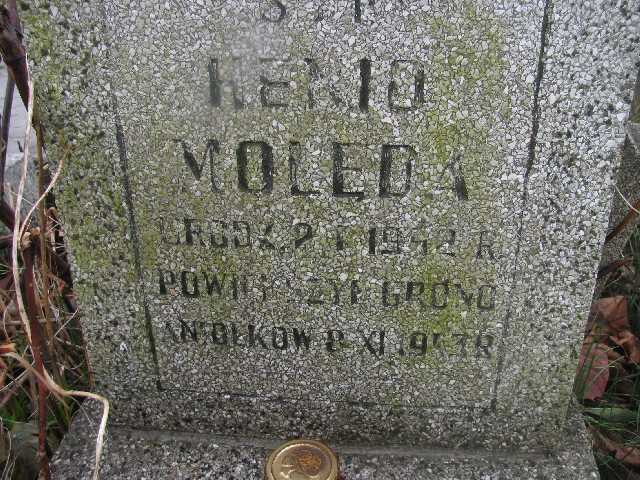 Henryk Molęda 1942 Sosnowiec św. Barbary - Grobonet - Wyszukiwarka osób pochowanych