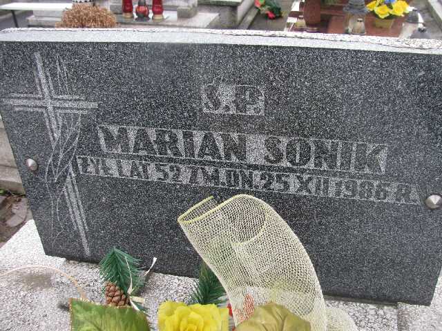 Janina Sonik 1933 Sosnowiec św. Barbary - Grobonet - Wyszukiwarka osób pochowanych
