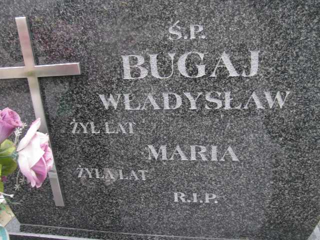 Maria Bugaj 1936 Sosnowiec św. Barbary - Grobonet - Wyszukiwarka osób pochowanych