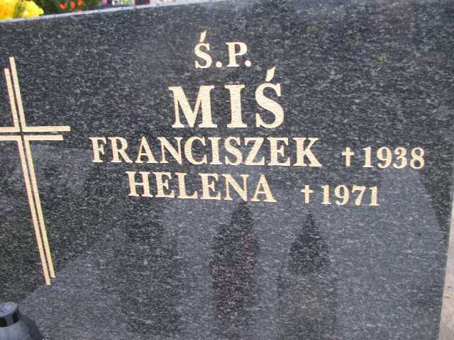 Stanisław Miś 1930 Sosnowiec św. Barbary - Grobonet - Wyszukiwarka osób pochowanych