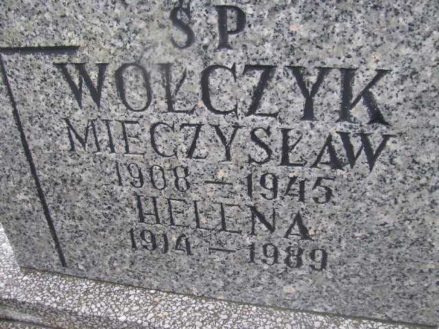 Mieczysław Wołczyk 1908 Sosnowiec św. Barbary - Grobonet - Wyszukiwarka osób pochowanych