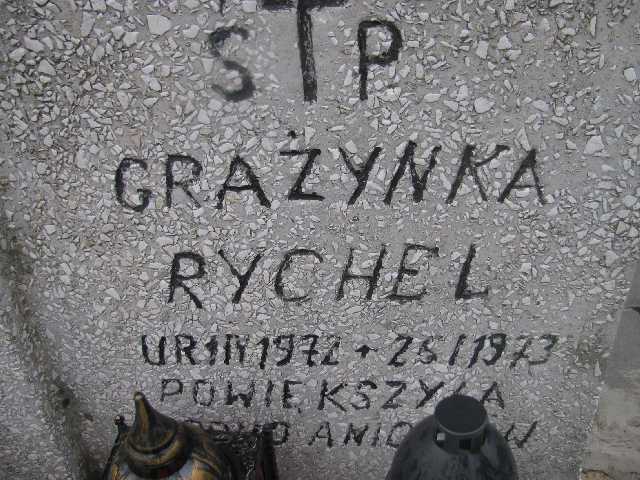 Grażyna Rychel 1972 Sosnowiec św. Barbary - Grobonet - Wyszukiwarka osób pochowanych