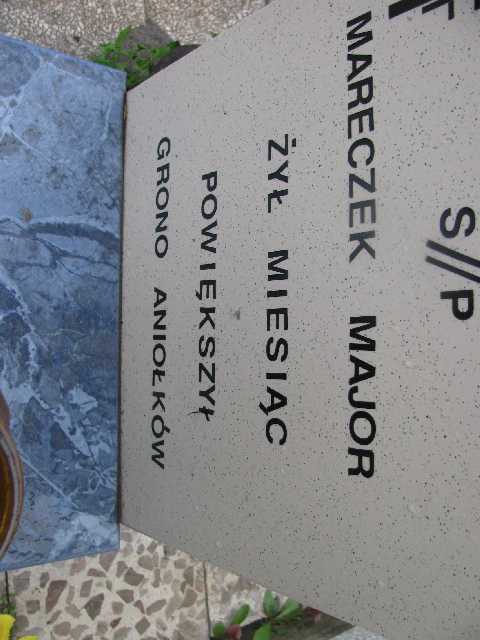 Marek Major Sosnowiec św. Barbary - Grobonet - Wyszukiwarka osób pochowanych