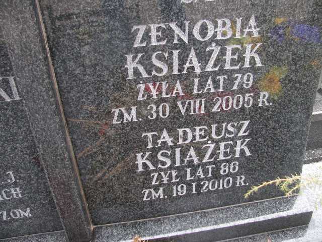 Tadeusz Książek Sosnowiec św. Barbary - Grobonet - Wyszukiwarka osób pochowanych