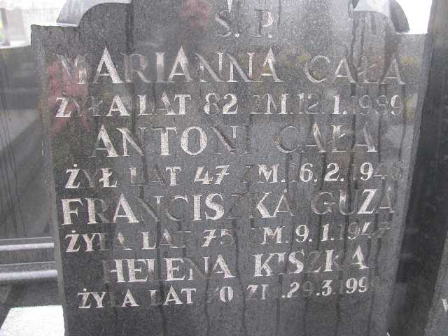 Jacek Kiszka 1955 Sosnowiec św. Barbary - Grobonet - Wyszukiwarka osób pochowanych