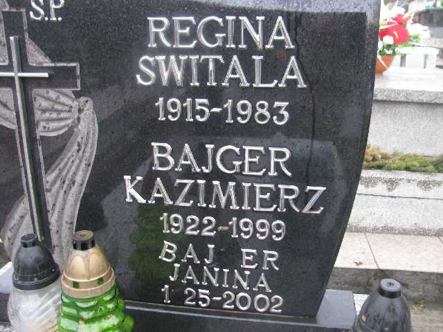 Sławomir Bajger 1953 Sosnowiec św. Barbary - Grobonet - Wyszukiwarka osób pochowanych