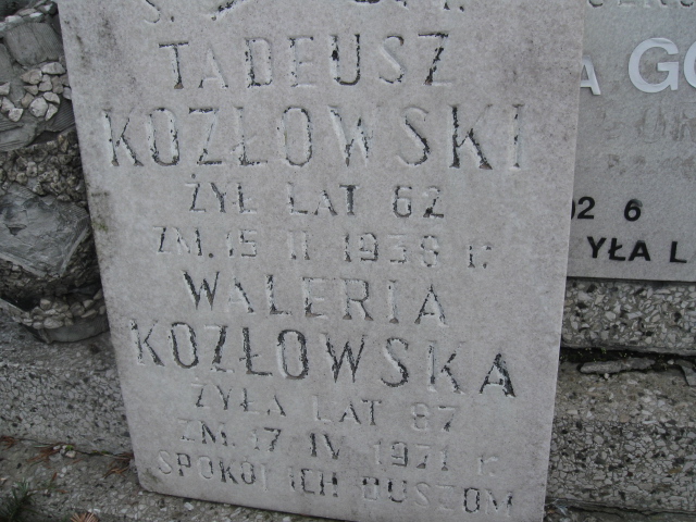 Andrzej Kozłowski 1945 Sosnowiec św. Barbary - Grobonet - Wyszukiwarka osób pochowanych