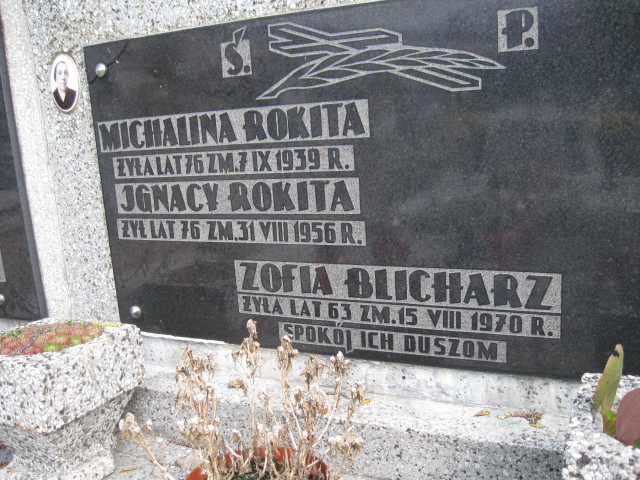 Ignacy Rokita Sosnowiec św. Barbary - Grobonet - Wyszukiwarka osób pochowanych