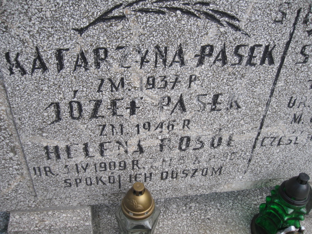 Helena Rosół 1909 Sosnowiec św. Barbary - Grobonet - Wyszukiwarka osób pochowanych