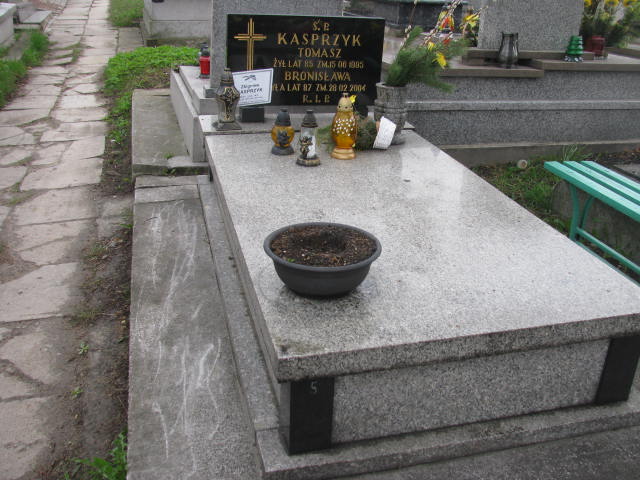 Grób Jan Kasprzyk