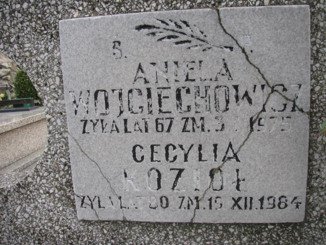 Cecylia Kozioł Sosnowiec św. Barbary - Grobonet - Wyszukiwarka osób pochowanych