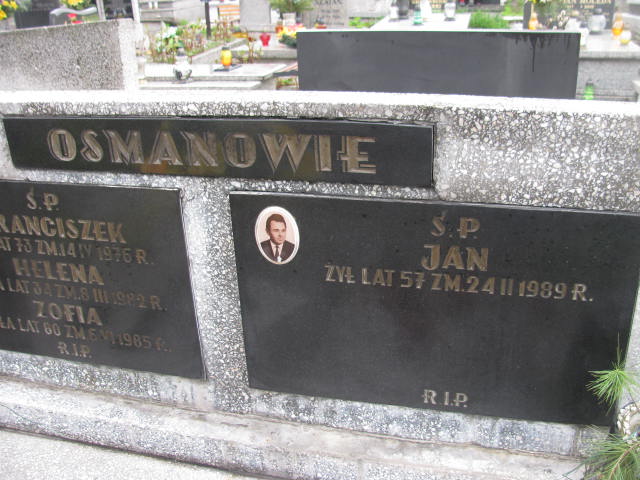 Jan Osman Sosnowiec św. Barbary - Grobonet - Wyszukiwarka osób pochowanych