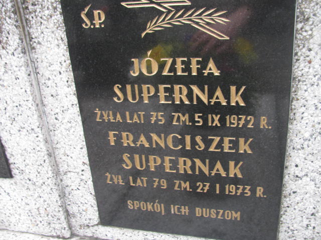 Grób Józefa Supernak