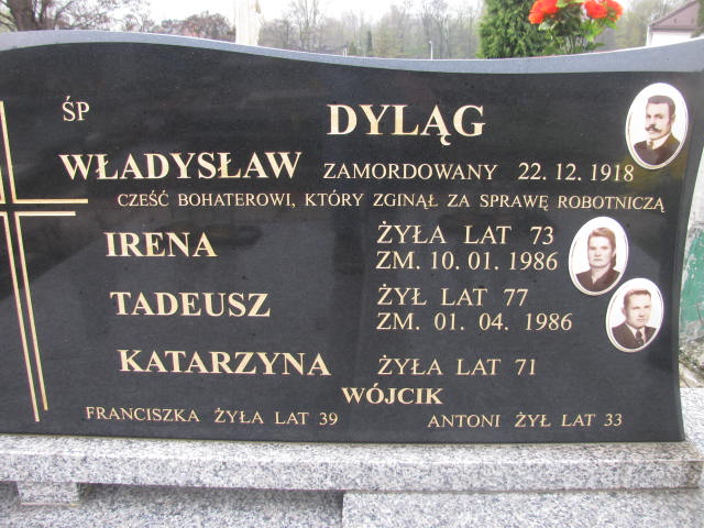 Tadeusz Dyląg Sosnowiec św. Barbary - Grobonet - Wyszukiwarka osób pochowanych