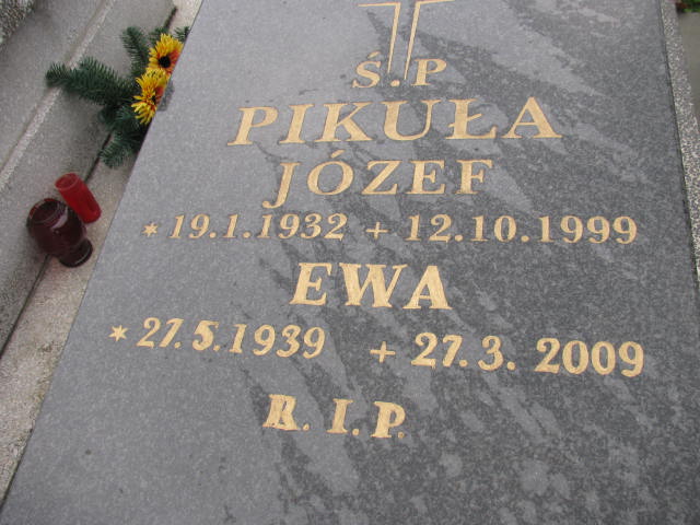 Ewa Pikuła 1939 Sosnowiec św. Barbary - Grobonet - Wyszukiwarka osób pochowanych