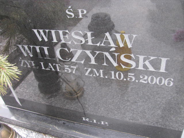 Małgorzata Wilczyńska 1952 Sosnowiec św. Barbary - Grobonet - Wyszukiwarka osób pochowanych