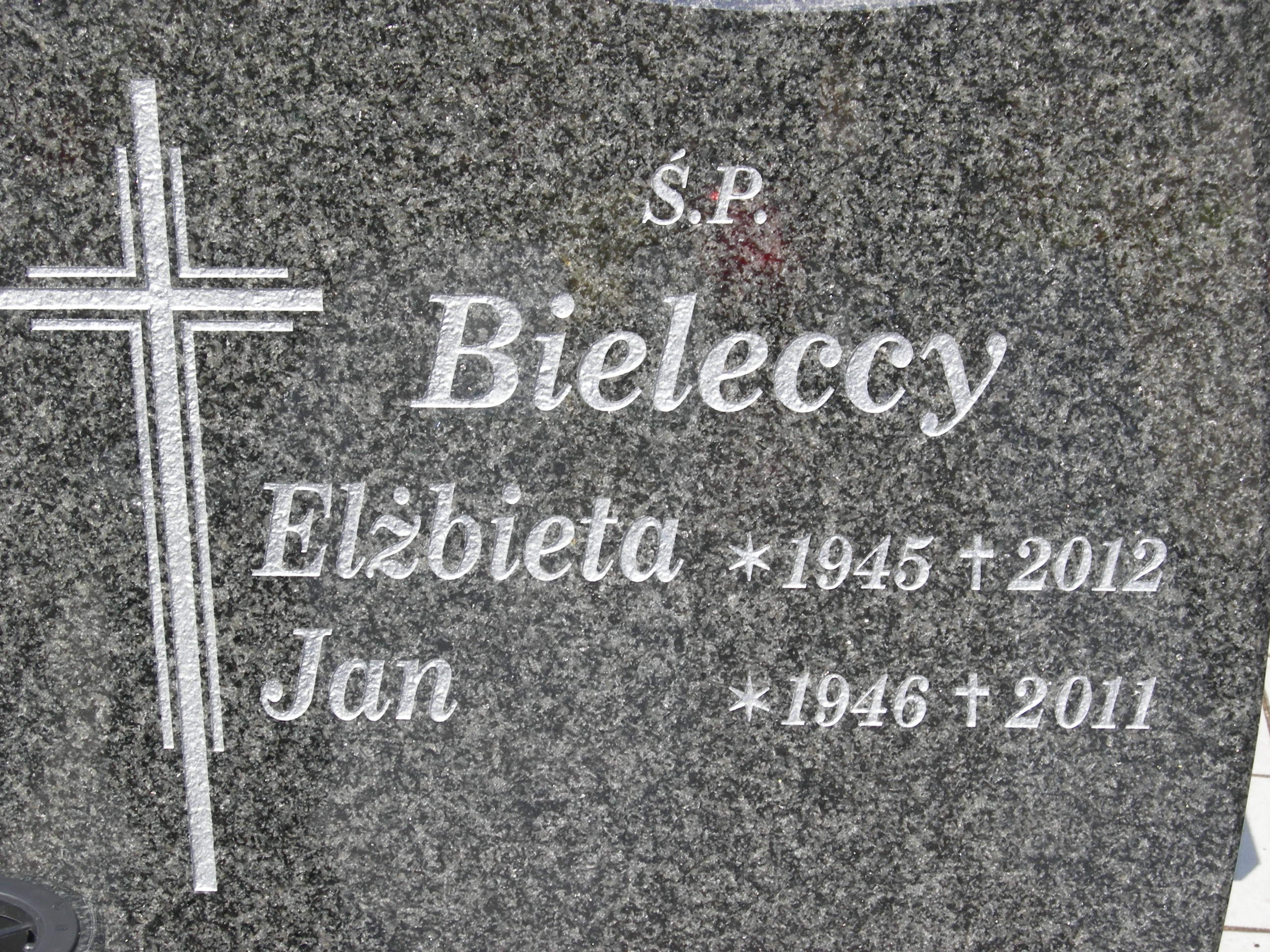 Elżbieta Bielecka 1945 Sosnowiec św. Barbary - Grobonet - Wyszukiwarka osób pochowanych