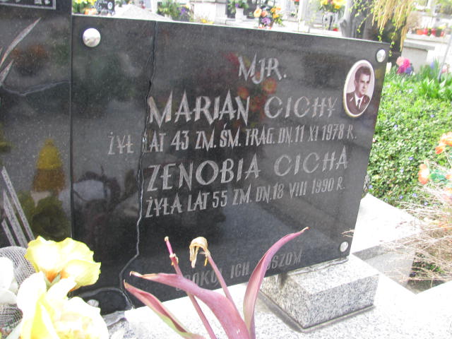 Adam Cichy 1964 Sosnowiec św. Barbary - Grobonet - Wyszukiwarka osób pochowanych