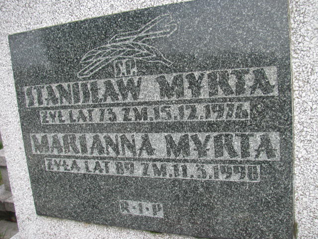 Stanisław Myrta Sosnowiec św. Barbary - Grobonet - Wyszukiwarka osób pochowanych