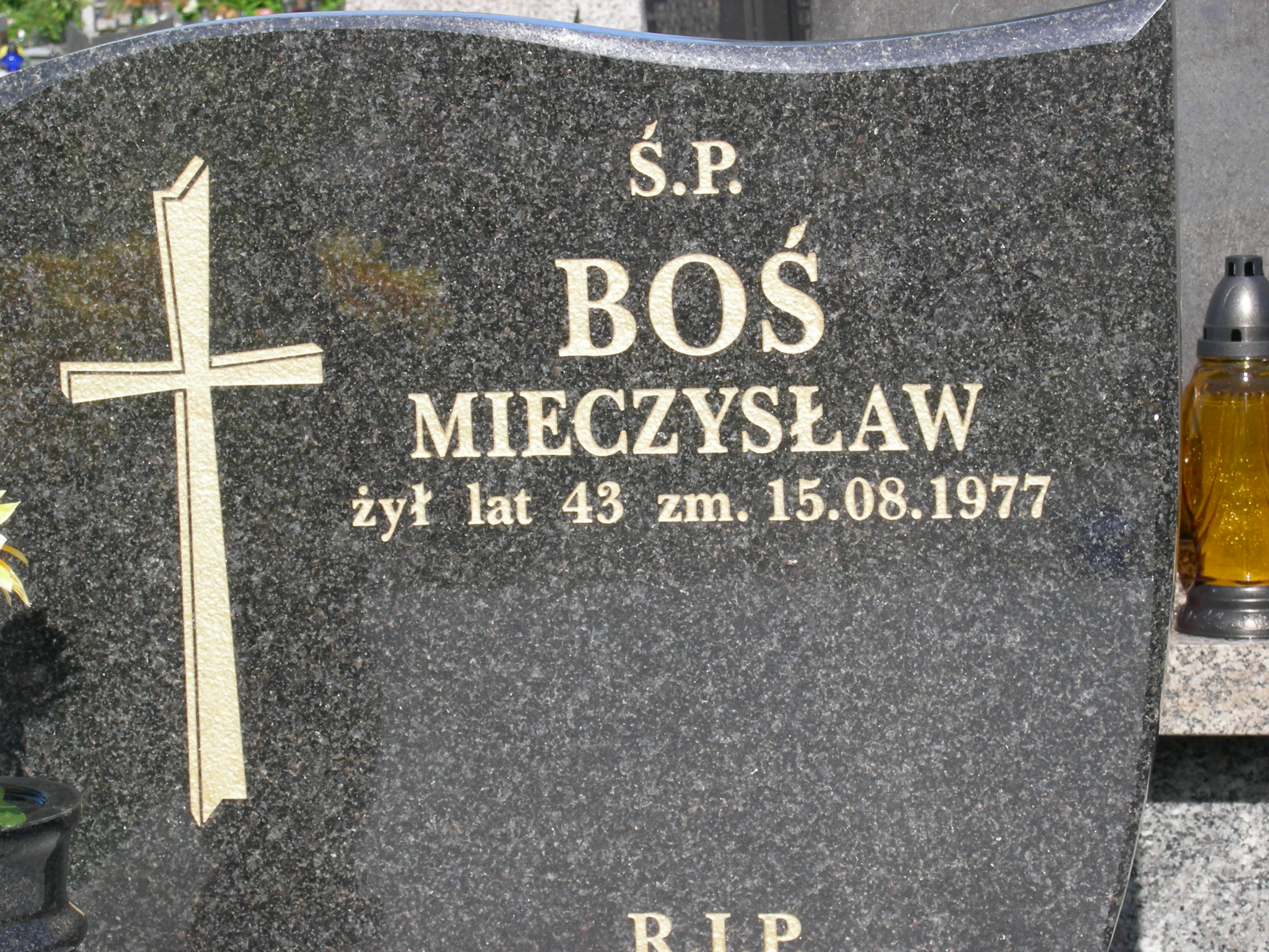 Mieczysław Boś Sosnowiec św. Barbary - Grobonet - Wyszukiwarka osób pochowanych