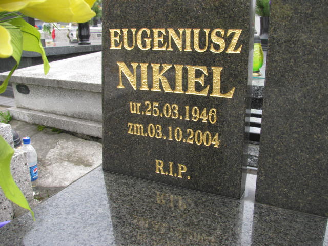 Eugeniusz Nikiel 1946 Sosnowiec św. Barbary - Grobonet - Wyszukiwarka osób pochowanych