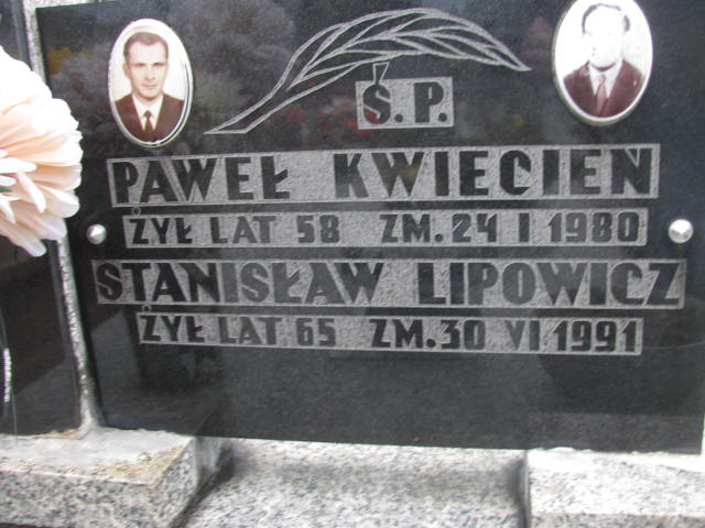 Stanisław Lipowicz Sosnowiec św. Barbary - Grobonet - Wyszukiwarka osób pochowanych