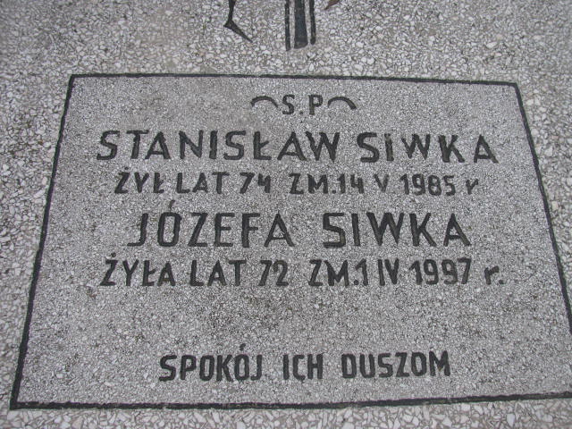 Józefa Siwka Sosnowiec św. Barbary - Grobonet - Wyszukiwarka osób pochowanych