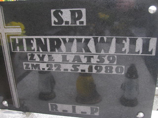 Henryk Well Sosnowiec św. Barbary - Grobonet - Wyszukiwarka osób pochowanych
