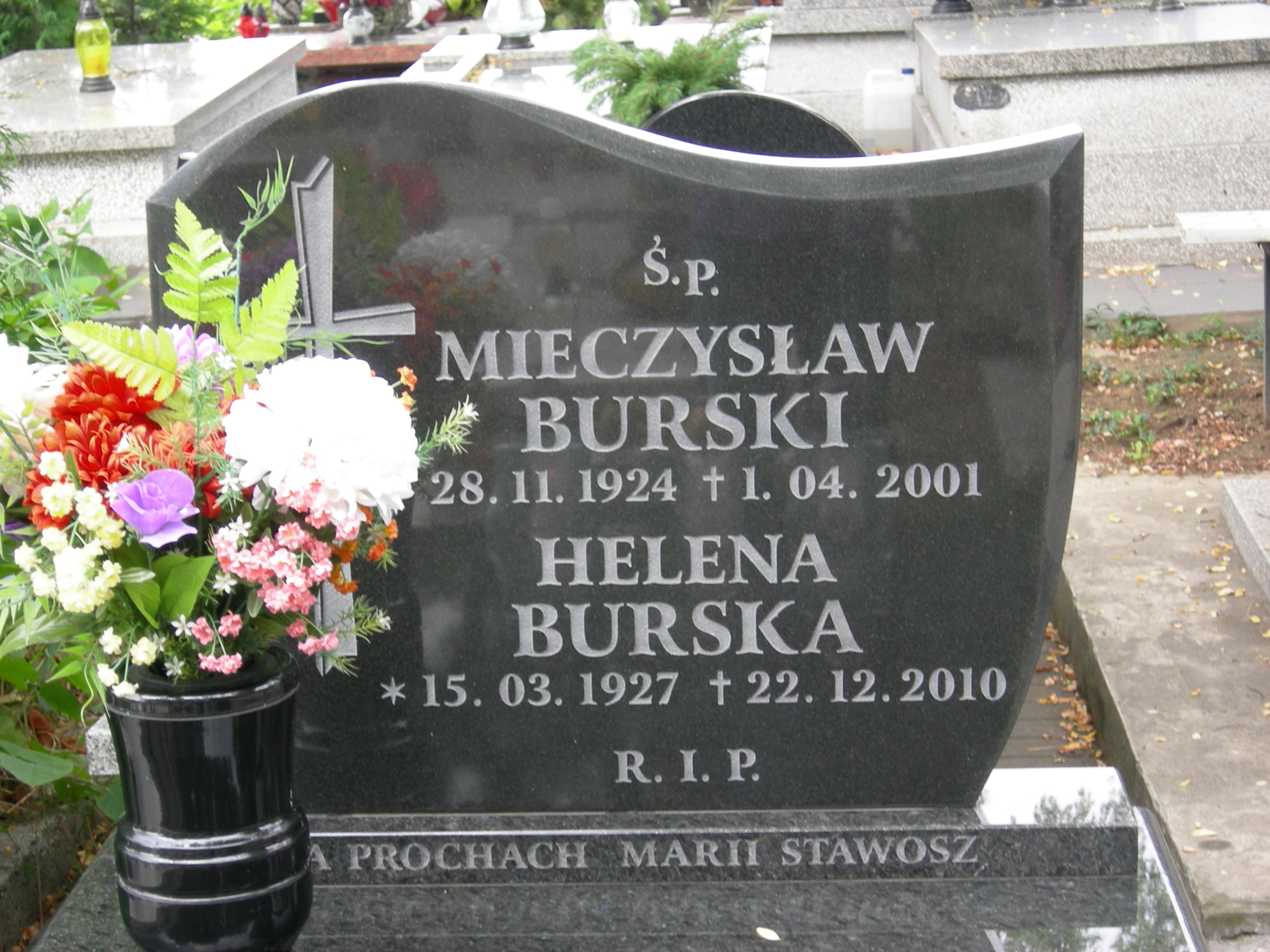 Mieczysław Burski Sosnowiec św. Barbary - Grobonet - Wyszukiwarka osób pochowanych