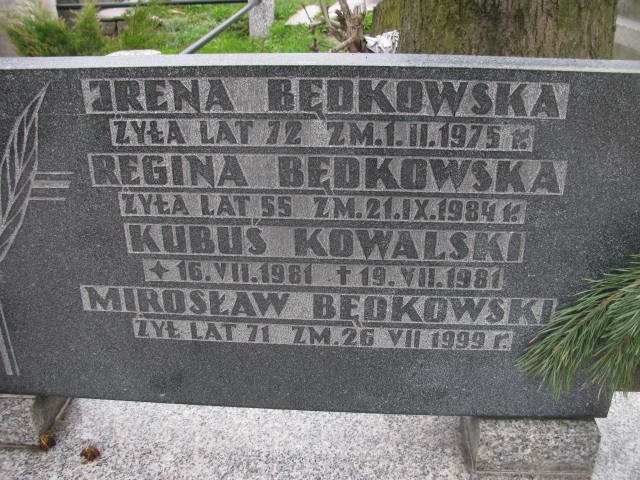 Józef Będkowski 1936 Sosnowiec św. Barbary - Grobonet - Wyszukiwarka osób pochowanych