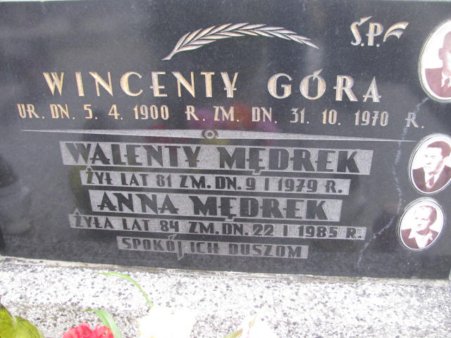 Anna Mędrek Sosnowiec św. Barbary - Grobonet - Wyszukiwarka osób pochowanych