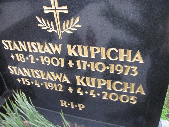 Stanisława Kupicha 1912 Sosnowiec św. Barbary - Grobonet - Wyszukiwarka osób pochowanych