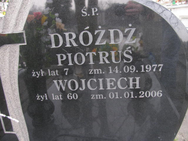 Józefa Dróżdź 1950 Sosnowiec św. Barbary - Grobonet - Wyszukiwarka osób pochowanych
