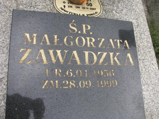 Krzysztof Zawadzki Sosnowiec św. Barbary - Grobonet - Wyszukiwarka osób pochowanych