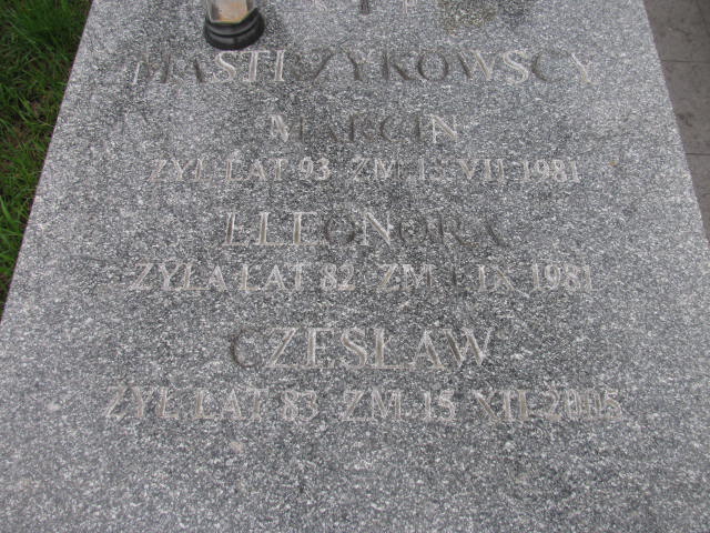 Czesław Mastrzykowski Sosnowiec św. Barbary - Grobonet - Wyszukiwarka osób pochowanych