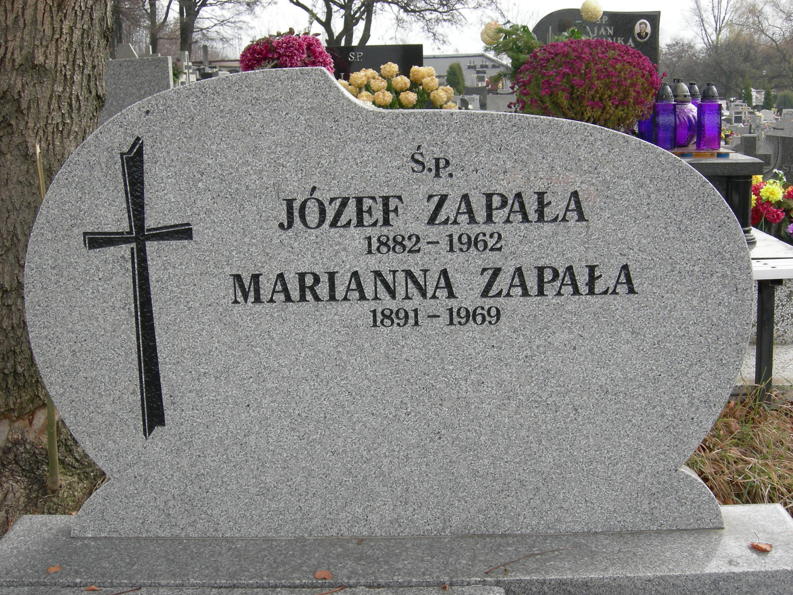 Longina Zapała 1929 Sosnowiec św. Barbary - Grobonet - Wyszukiwarka osób pochowanych