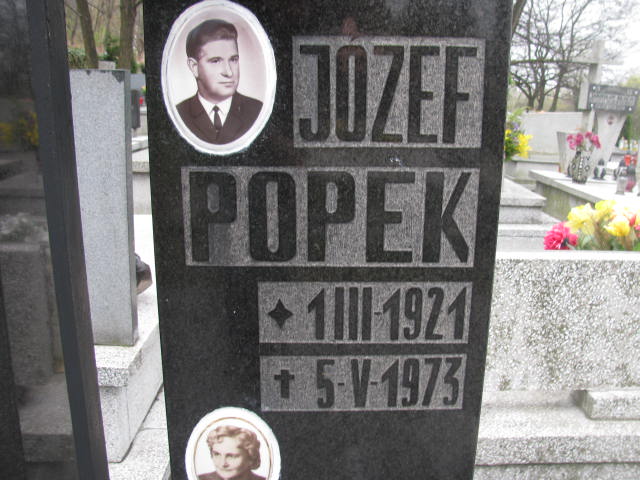 Jan Popek 1945 Sosnowiec św. Barbary - Grobonet - Wyszukiwarka osób pochowanych